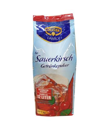 Kr ger - Drink powder 'Sour Cherry' - 1KG Cherry 1 kg (1 pack)