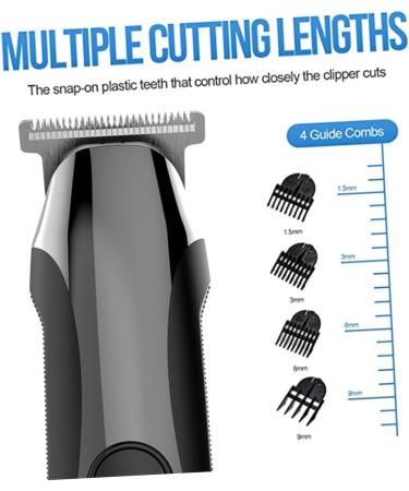 POPETPOP Electric Hair Trimmer Hair Cutting Tools Electric Hair Cutter Hair Trimmer for Men Body Trimmer for Men USB Haircut Barber Shaver Trimmers White Hair Scissors Liquid Crystal Man - Buy Online on GoSupps.com
