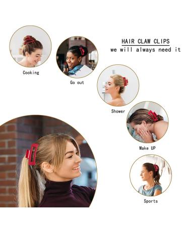 SinPinEra Hair Claw Clips Set - 4PCS for Women and Girls | Strong Hold Jaw Clips for Thin & Thick Hair | Hair Styling Accessories - Buy Online on GoSupps.com