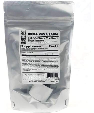 Kona Kava Farm Full Spectrum 55% Kavalactone Paste (1 oz) - Buy Online on GoSupps.com