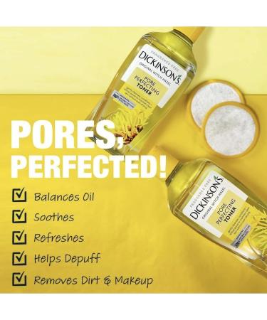 Dickinsons Originial Witch Hazel Pore Perfecting Toner 3.3 Fl Oz - Buy Online on GoSupps.com