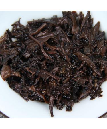 HQZM 200 Years Old Yiwu Ancient Tree Pure Material Puer Mature Tea 50g Yunnan Puer Mini Tea Brick - Buy Online on GoSupps.com