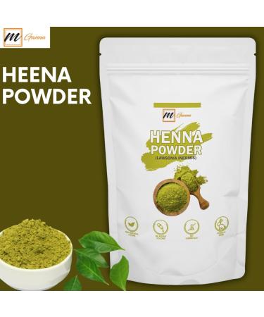 100% Natural Henna Powder | Pure Lawsonia Inermis 0.50 LBS 227 GMS For Hair Dye and Color | No Gluten | No Parabens | No Fillers | No Sulfates | No PPD or Any Chemicals for Healthy Hair Care - Buy Online on GoSupps.com
