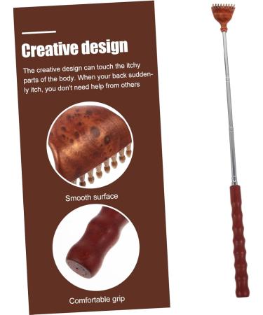 Minkissy 2pcs Wooden Claw Neck Massagers & Facial Scraper | Portable Stretch Tickle Tools for Body & Back International Shipping Available - Buy Online on GoSupps.com