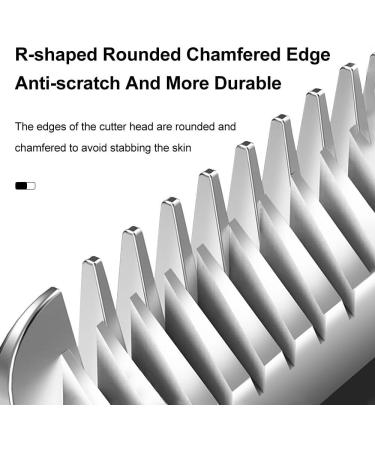 Pro Hair Clipper Electric Hair Clipper Men Trimmer LCD Display Rechargeable Hair Cut Professional Clipper Hair Cut Maching Trimmer - Buy Online on GoSupps.com