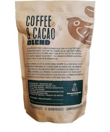 AKNA Coffee-Cacao Blend 3 Pack. Premium Medium Ground Chiapas Coffee and Ground Natural Cacao. 3 individual 12 oz (340g) bags - Buy Online on GoSupps.com