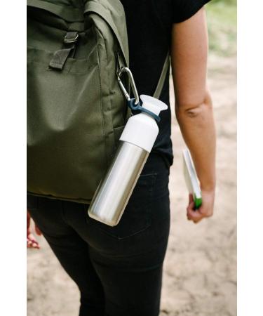 Dopper Carrier for Drinking Bottles | Blue Carabiner for Easy Carrying | International Shipping Available - Buy Online on GoSupps.com
