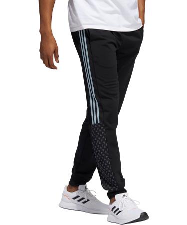 adidas Men's Warm-up Tricot Badge of Sport Track Pants - Black (Size Large) - Buy Online on GoSupps.com