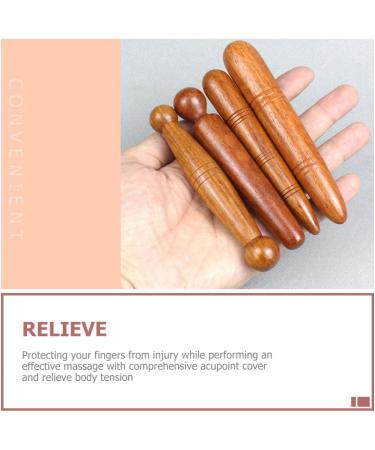 Buy Gleavi 3-in-1 Foot & Neck Massage Device | Wooden Thai Massage Tools for Reflexology & Trigger Point Relief - Buy Online on GoSupps.com