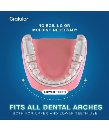 Custom-fit Medium Mouth Guard for Bruxism & Teeth Clenching | Night Grinding Teeth Guard - Buy Online on GoSupps.com
