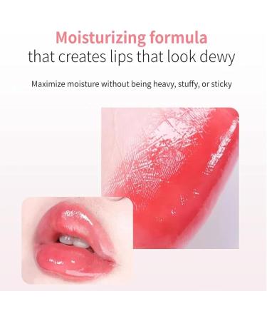 TANOOS Macqueen Water Glow Lip Tint Jelly Plump Liquid Lip Balm Dewy Water Glow Lip Tint Set Long Lasting Moisturizing Nonstick Waterproof Lip Oil Gloss Lip NonStick Cup Waterproof Lip OilColor 5pcs - Buy Online on GoSupps.com