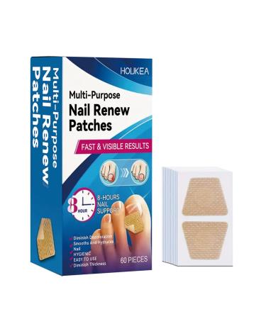 Lot de 60 patchs de r paration des ongles autocollants de correction des ongles anti-infection autocollants de soin des ongles en tissu non tiss pour le soin des ongles des orteils