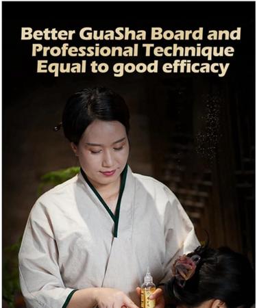 Guijialy Meridian Massage Comb Head | GUA-SHA Tool for Wood Therapy & Blood Circulation | High-Quality Scratch Massager - Buy Online on GoSupps.com