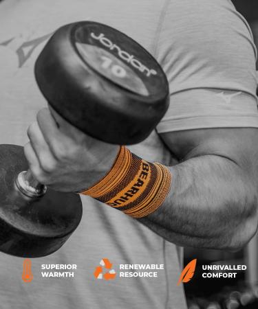 Bearhug Wrist Support for Men and Women - Wrist Brace for Arthritis Repetitive Strain Injury and Joint Pain - Bamboo Compression Wrist Strap for Sports Gym and Pain Relief S Single - Buy Online on GoSupps.com