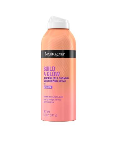 Neutrogena Build-A-Glow Gradual Self-Tanning Spray with Argan Oil - 5 oz - Buy Online on GoSupps.com
