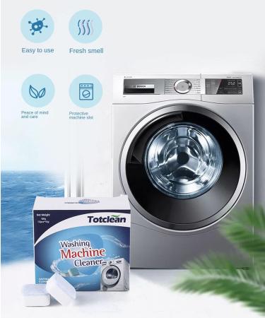 Deep cleaning agent multi effect integrated washing machine slot cleaning agent drum wave wheel cleaning agent effervescent tablet dirt and bacteria removal - Buy Online on GoSupps.com