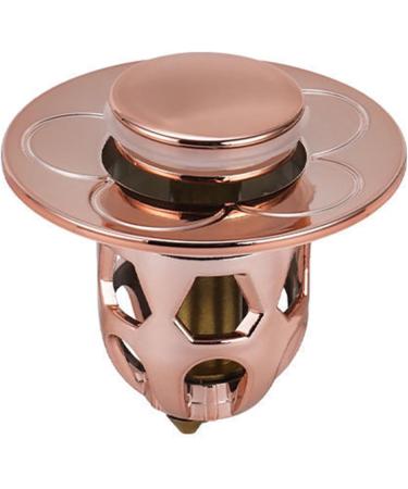 Popup Sink Plug Drain Strainer Drain Fitting Plug for Countertop Sinks with Anti-Clogging Strainer 6x6x6cm/2.4x2.4x2.4inch Brass - Buy Online on GoSupps.com