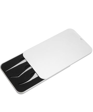 3-Part Eyelash Tweezers Set - Non-Slip Durable & Versatile Tools for Eyelash Extensions - Buy Online on GoSupps.com