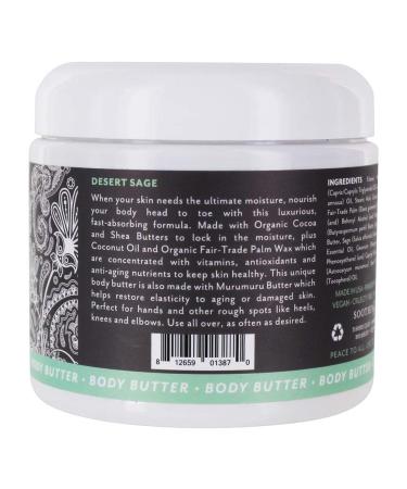 Desert SAGE Body Butter 16 oz - Soothing Touch | Hydrating & Nourishing Skincare - Buy Online on GoSupps.com