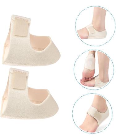 FRCOLOR Silicone Heel Covers - Comfortable Plantar & High Heel Protectors | Cushioned Stress Relief - 1 Pair - Buy Online on GoSupps.com