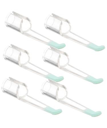 FOYTOKI 6pcs Replaceable Ear Wax Tips for Ear Wax Removal Safe Comfortable Design