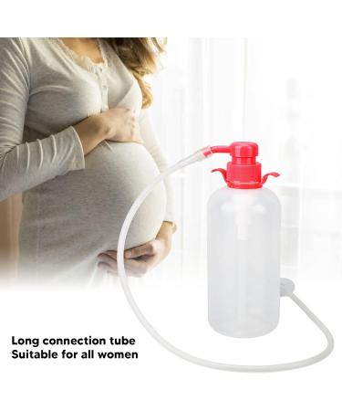 Vaginal Douche 600ml - 3 Nozzles 9 Holes Easy to Use with Removable Silicone Design - International Shipping Available - Buy Online on GoSupps.com