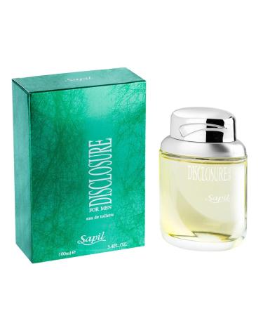 Sapil Disclosure Perfume for Men - Long-lasting Dubai Cologne 3.4 Oz (100 ml) - Woody Spicy Arabic Fragrance for Everyday Wear - Enticing Men's Fragrance from Dubai - Buy Online on GoSupps.com