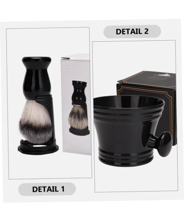Minkissy Bart Pinula Razor Set - Foam Shell Brush Cream & Bowl | Premium Synthetic Shaving Tools for Men - International Shipping Available - Buy Online on GoSupps.com
