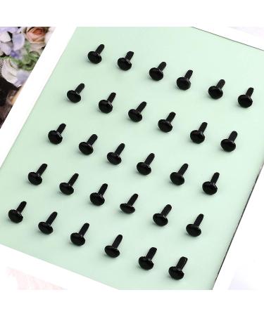 AIEX 600pcs Metal Paper Fasteners Round Brass Fasteners Split Pins for DIY Crafts Projects  Scrapbooking  Office  0.47x0.3inch (Black) - Buy Online on GoSupps.com