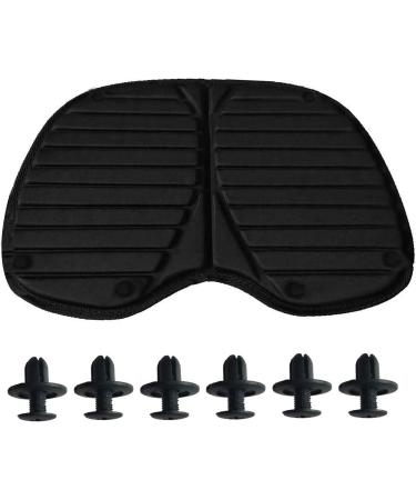 NINEFOX Kayak Seat Cushion  Anti Slip Padded Canoe Seat  Portable Boat Seat Ideal for Cushioned Fishing Seat for Universal Base Water Sports Outdoor black - Buy Online on GoSupps.com