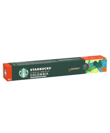 Buy Starbucks Single Origin Colombia by Nespresso - Medium Roast Coffee Capsules (80 Total) - 8 Pack International Shipping Available - Buy Online on GoSupps.com