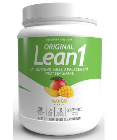 Lean1 Mango 15 Serving tub Fat Burning Meal Replacement by Nutrition53 Mango 1.72 Pound (Pack of 1)