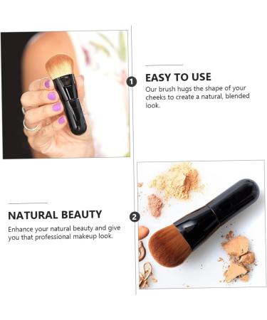 minkissy 1pc Foundation Brush Eye Contouring Brush Concealer Brush Eyeshadow Cosmetics Brush Face Blush Brush Eyebrow Brush Makeup Brush Powder Brush Make up Plastic - Buy Online on GoSupps.com