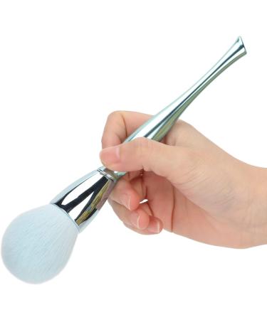 Verdant Touch Makeup Brush Portable Fluffy Blusher Brush Single Makeup Brush for Nail Art and Cosmetics Soft Manicure Dust Removal Brush - Buy Online on GoSupps.com
