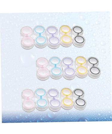 SOLUSTRE 15-Box Contact Lens Storage Case - Portable Travel Organizer for Contacts | Ideal for International Shipping - Buy Online on GoSupps.com