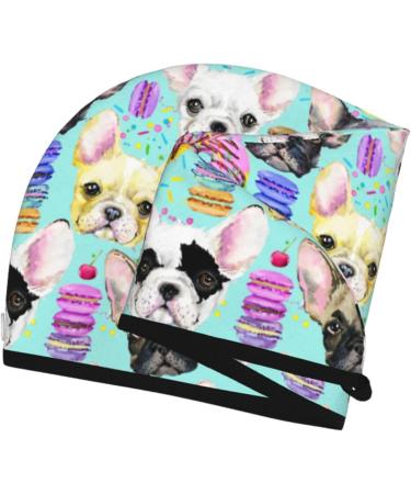 Sweet Dog Cyan - Super Absorbent Microfiber Hair Towel & Quick Dry Turban for Curly Long Thick Hair - Perfect Hair Wrap for Women Girls & Kids - Buy Online on GoSupps.com