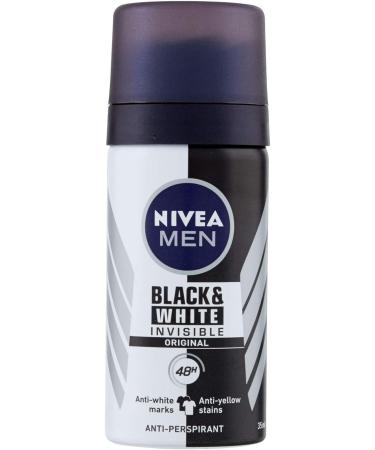 Invisible Deodorant Black & White For Men 48 H 35 ml - Buy Online on GoSupps.com