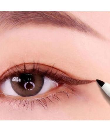 Eyeliner glue pen Smudgeproof eyeliners for women Waterproof Eye makeup Blackbrown High pigment shades Longwear with pencil sharpener for daily use Purble 01natural brown - Buy Online on GoSupps.com