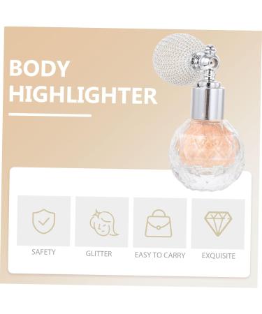POPETPOP 3 Pcs Body Air Bag Powder Halloween Perfume Gloss Powder Spray High Powder Bottle Shimmer Hair Bride Light Goldx3pcs 7x5.5cmx3pcs - Buy Online on GoSupps.com
