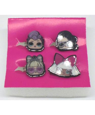 TDL L.O.L. Surprise Gift Set - 4 Rings 4 Hair Ties 4 Hair Clips & More - Officially Licensed Poison Bundle - International Shipping Available - Buy Online on GoSupps.com