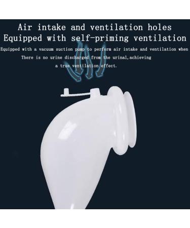 Male ICEMOB Self-Priming Urinal 2000Ml Male Urinal Bottles with Spill Proof Adjustable Urine Collector Wearable Urinal Bag for Home Camping Travel Breathable - Buy Online on GoSupps.com