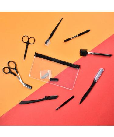 DULSPUE Eyebrow Razor & Facial Hair Remover for Women - 12-Piece Beauty Makeup Set Perfect Eyebrow Trimmer & Eyelash Brush - Buy Online on GoSupps.com