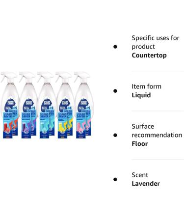 OceanSaver Eco Home Cleaning Kit: Antibacterial Spray, Degreaser, Bathroom Cleaner | Plant-Based, Cruelty-Free | 10 Refills, 5 Prevented Ocean Plastic Bottles - Buy Online on GoSupps.com