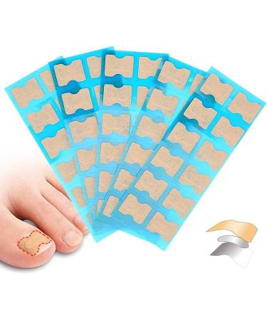 Ingrown Toenail Correction Patch - Glue-free Toe Nail File Paronychia Corrector - 4 Sizes - Foot Care Treatment Pedicure Tool - Buy Online on GoSupps.com