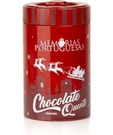 Fifth of Jugais Set of 3 tins of Hot Chocolate 100 g Powder mix Perfect for cold days Full of flavor Ideal chocolate to give as a gift Gourmet product of Portuguese origin - Buy Online on GoSupps.com