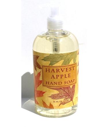 Greenwich Bay HARVEST APPLE Hand Soap with Shea Butter Apple Blossom Oil Cocoa Butter and Vitamin E 16oz Apple 16 FL Oz (Pack of 1)