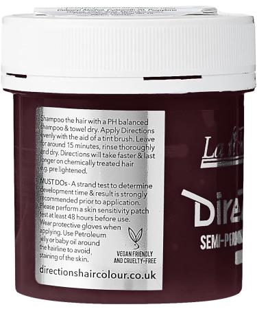 La Riche Directions Vermillion Red Semi-Permanent Hair Colour 88ml - Pack of 1 - Buy Online on GoSupps.com