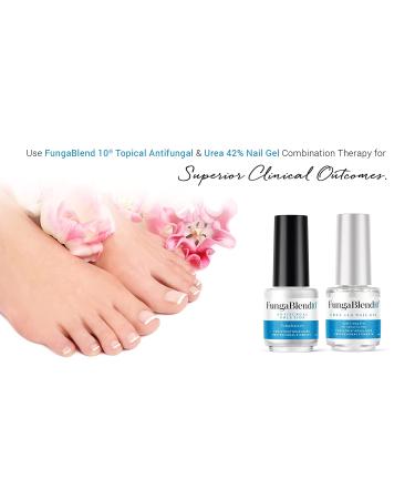 FungaBlend 10 - Urea 42% Nail Gel for Fast Fungus Cure | Antifungal Medication for Quick Results - Toe & Finger Nail Repair Treatment - Buy Online on GoSupps.com