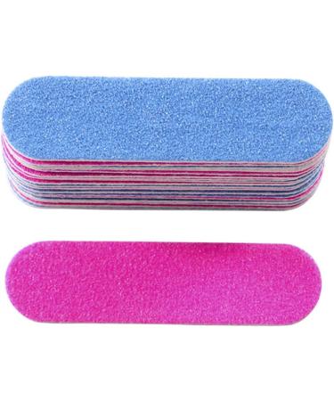 Dajidafu 100 Pieces Sandpaper Nail File Lightweight Wear-resistant Double Sided Crystal Polishing File Cosmetic Pedicure Manicure - Buy Online on GoSupps.com