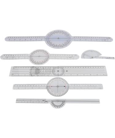 Medical Measurement Lineal - 6-Part Joint Measuring Tool for Orthopedic Finger Limb and Spine Assessments | Body-Goniometer Set - Buy Online on GoSupps.com